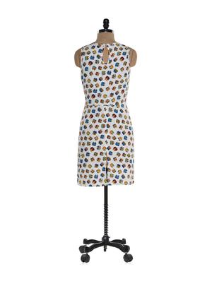 Adorable Doodle waist cut dress - 894310 - Standard Image - 3