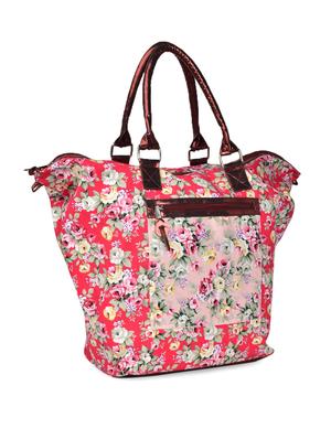 red floral print tote bag - 905471 - Standard Image - 6