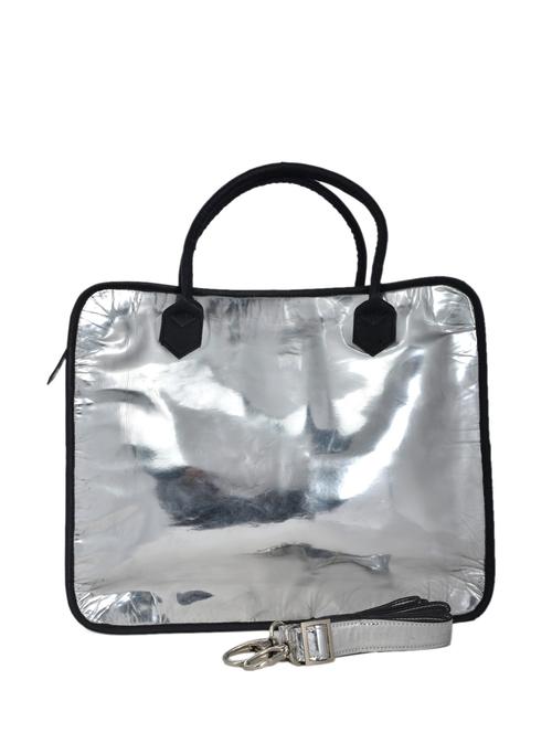 Shimmery silver laptop bag - 905484 - Very Small Image - 1