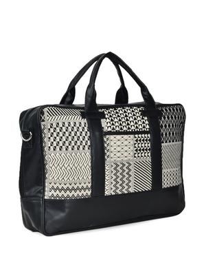 black and white bag with laptop compartment - 905487 - Standard Image - 6