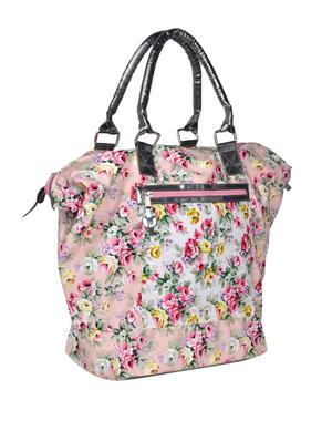 pink floral print tote bag - 905500 - Standard Image - 6
