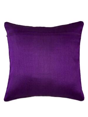 violet brocade cushion cover - 907723 - Standard Image - 3