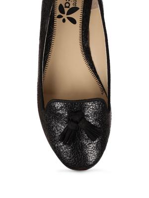 tassel trim textured ballerinas - 914792 - Standard Image - 3