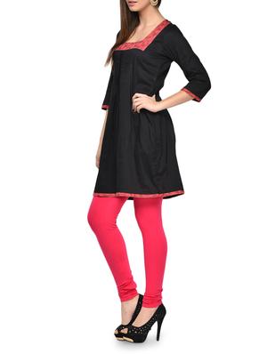 Solid Pink Leggings - 915152 - Standard Image - 3