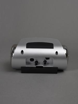 black square super silent alarm clock - 915876 - Standard Image - 3