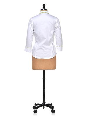 white casual shirt - 940264 - Standard Image - 3