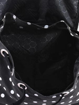 polka-dotted black backpack - 941707 - Standard Image - 3