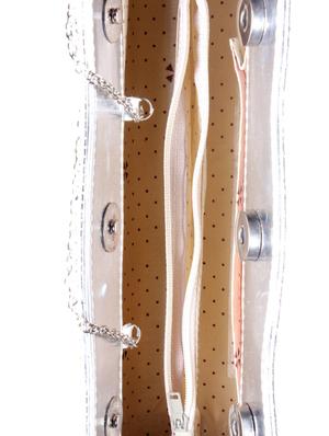 silver embellished clutch - 945368 - Standard Image - 3