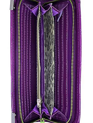 purple check wallet - 951055 - Standard Image - 3
