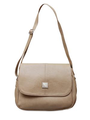 beige leatherette sling bag - 951288 - Standard Image - 6