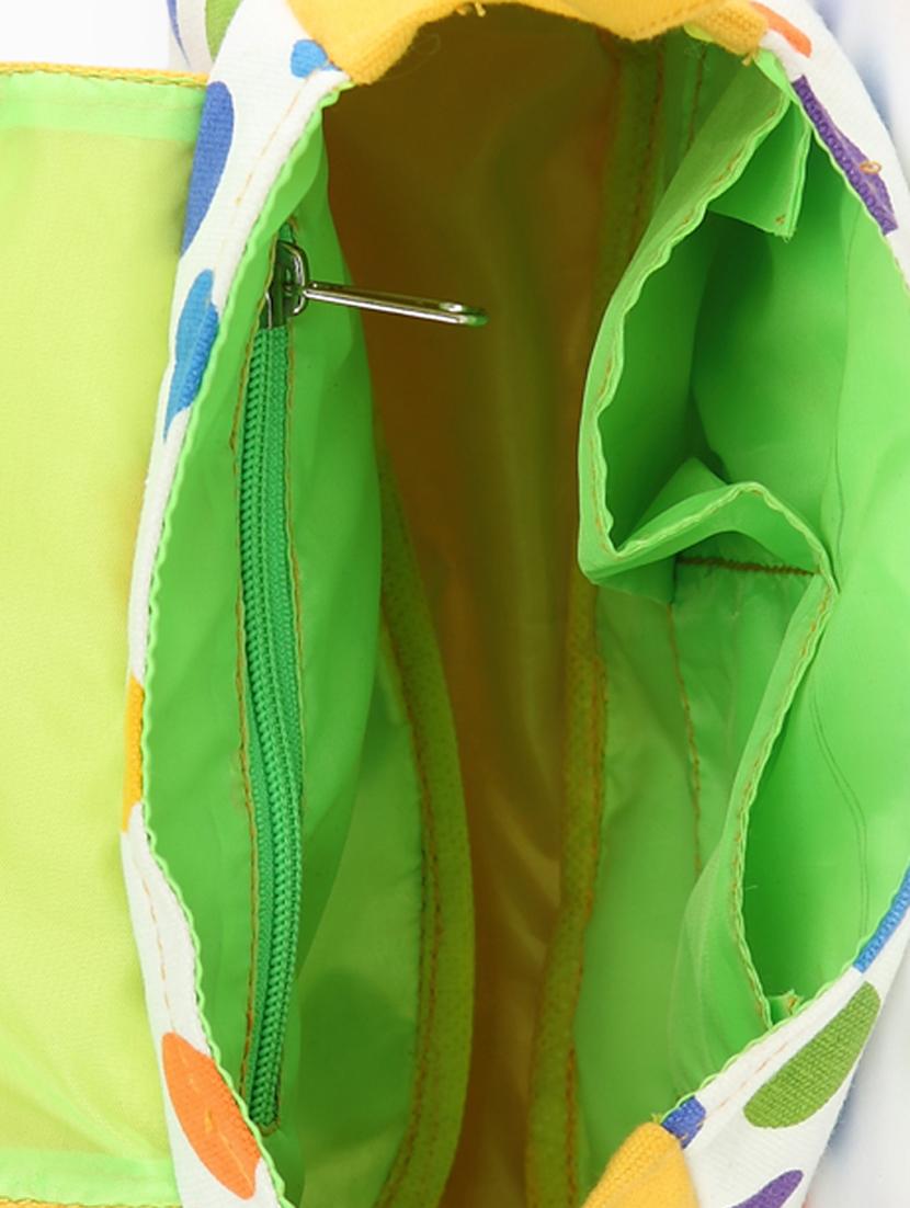 yellow sling bag with multi-coloured polka dots - 953707 - Zoom Image - 3