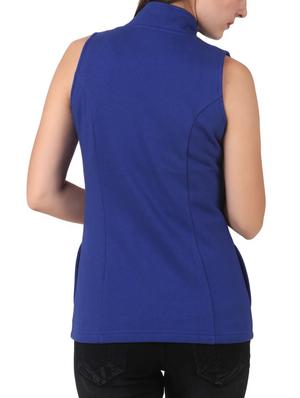 Sleveless zipper closure jacket - 9563994 - Standard Image - 3