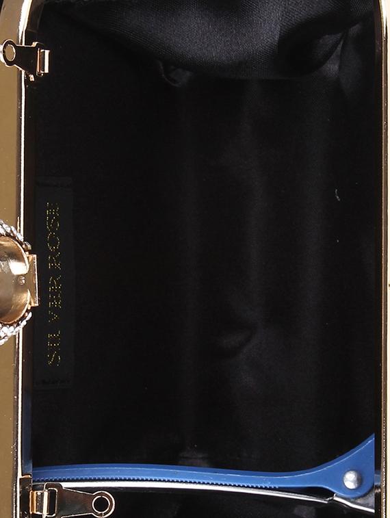 black velvet embellished clutch - 9566790 - Zoom Image - 3