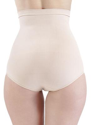 cream high waist shaper brief - 9578330 - Standard Image - 3