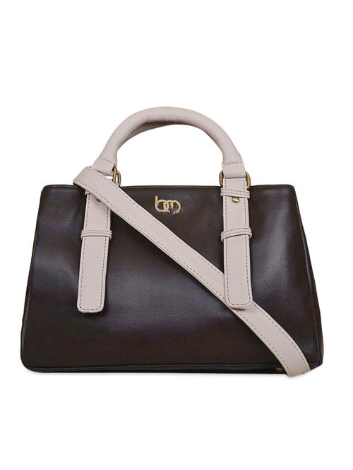 tan leatherette handbag with sling - 958138 - Very Small Image - 1