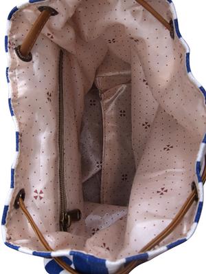 multi striped canvas sling bag - 9614985 - Standard Image - 3