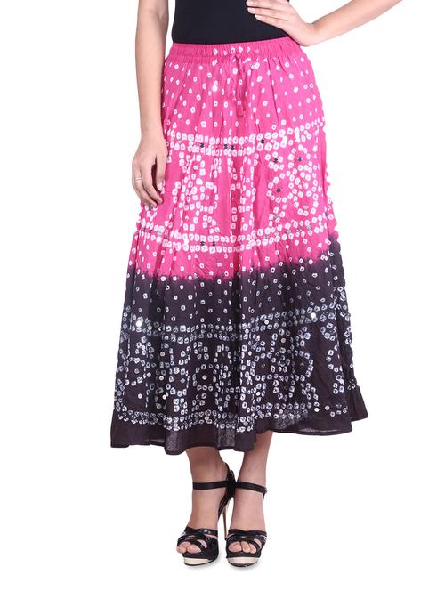 sequined tie and dye skirt - 9617180 - Very Small Image - 1