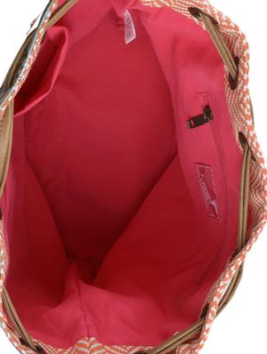 multi designed and beaded canvas backpack - 9633426 - Standard Image - 3