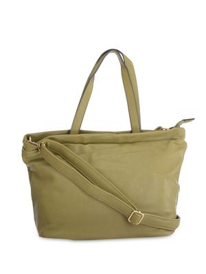 green leatherette handbag - 9634116 - Standard Image - 6