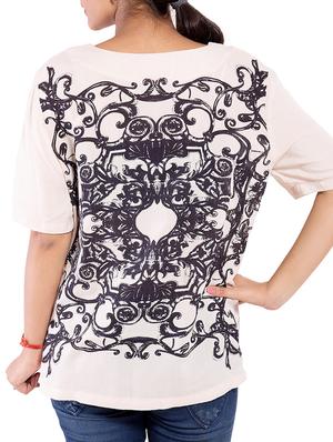 notch neck high low top - 9703884 - Standard Image - 3