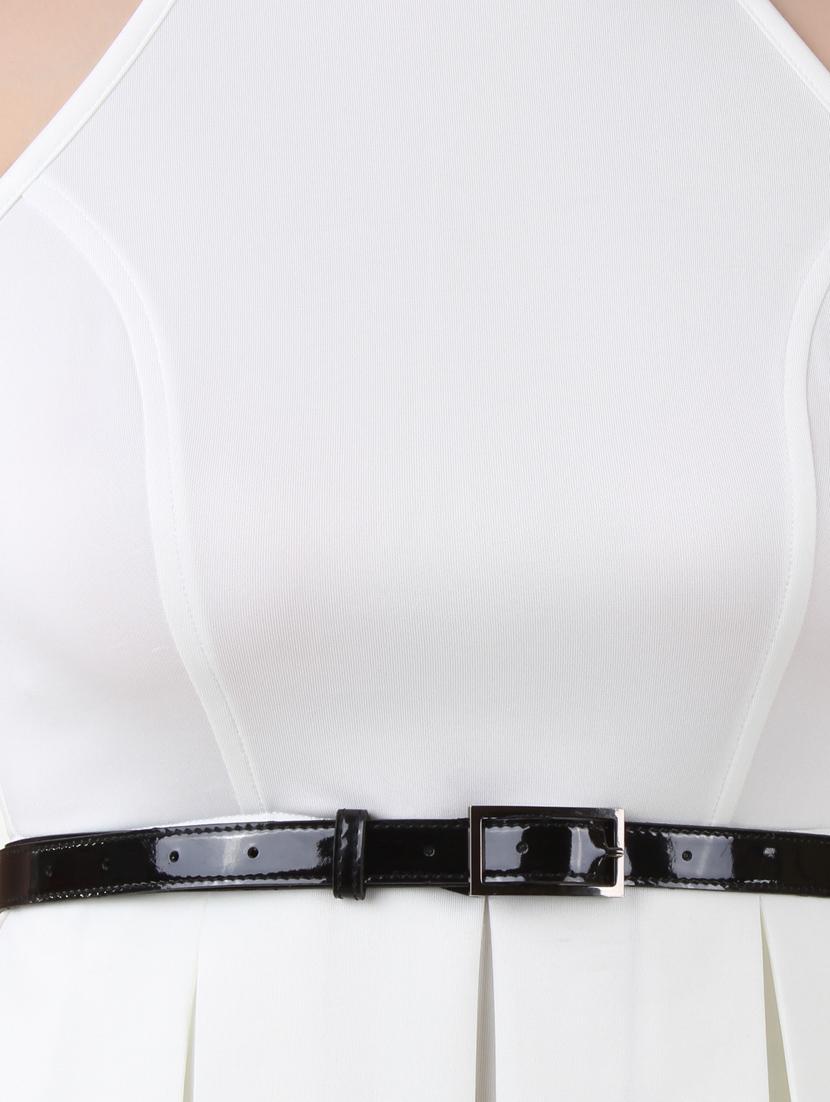 white belted dress - 9733357 - Zoom Image - 3