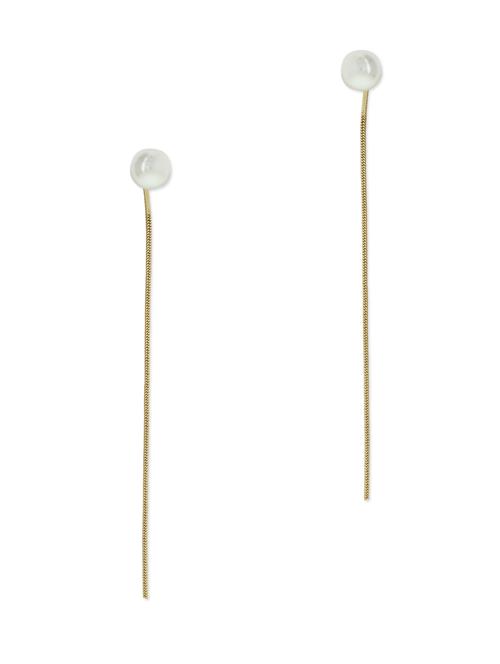 gold metal alloy earring - 9737986 - Standard Image - 1