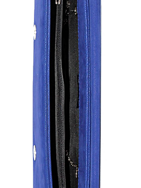 blue graphic printed clutch - 9758320 - Zoom Image - 3