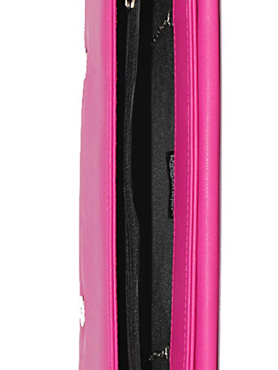 pink graphic printed clutch - 9758331 - Zoom Image - 3