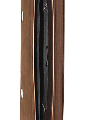 brown graphic printed clutch - 9758350 - Standard Image - 3