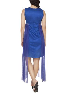 blue high low dress - 9792106 - Standard Image - 3