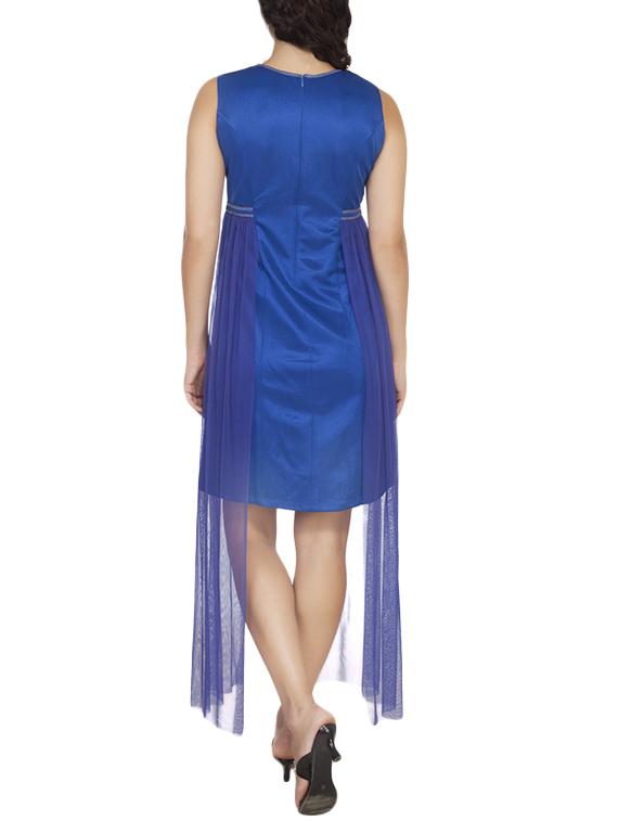 blue high low dress - 9792106 - Zoom Image - 3