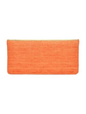 peach and gold silk sling bag - 9792229 - Standard Image - 6
