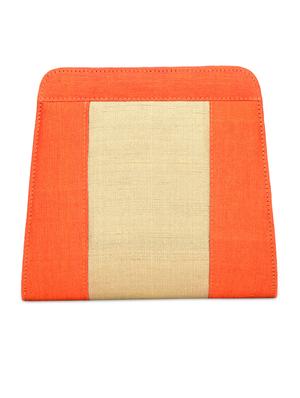 orange and gold silk sling bag - 9792246 - Standard Image - 6