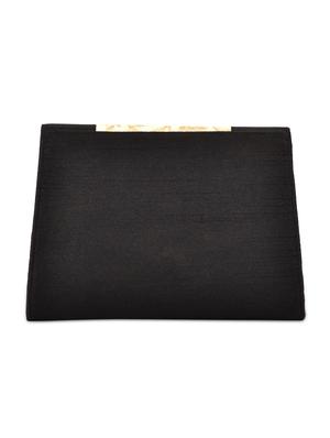 black brocade silk clutch - 9792259 - Standard Image - 6