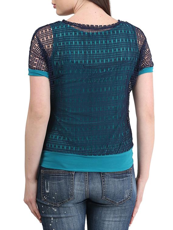 blue net top - 9804896 - Zoom Image - 3