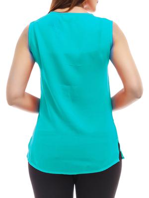 side slit solid top - 9807128 - Standard Image - 3