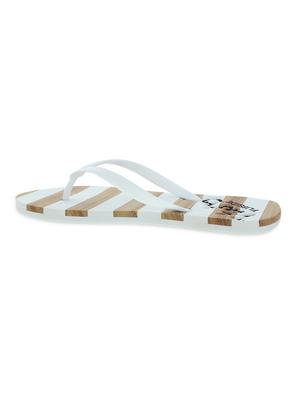white rubber flip flop - 9812384 - Standard Image - 3