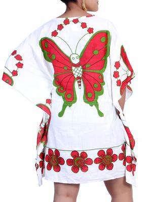 white RAYON kaftans - 9820661 - Standard Image - 3