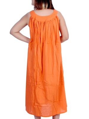 orange COTTON dress - 9820685 - Standard Image - 3
