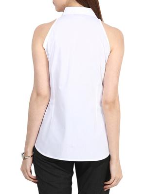 white cotton shirt - 9821235 - Standard Image - 3