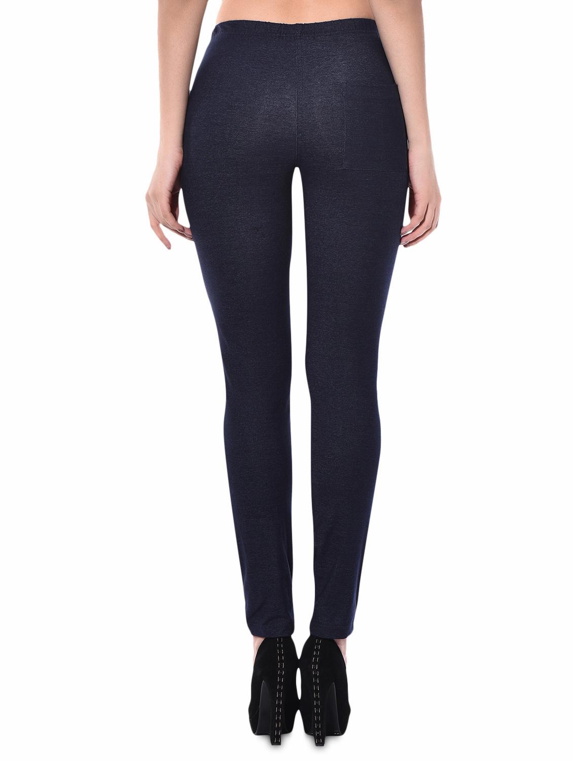 ankle length tights with back pocket - 9834401 - Zoom Image - 3