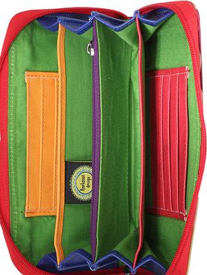 red genuine leather bag - 9840874 - Standard Image - 3