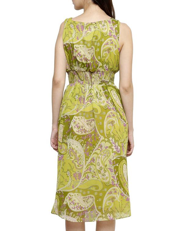 multicolour chiffon dress - 9840974 - Zoom Image - 3