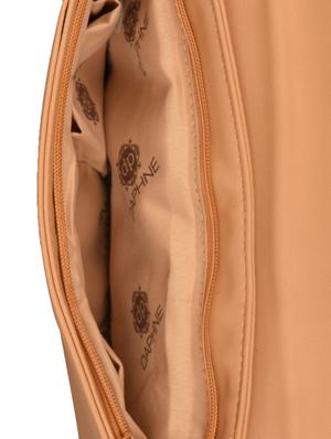 beige Leatherette Cut Work Clutch - 985217 - Standard Image - 3