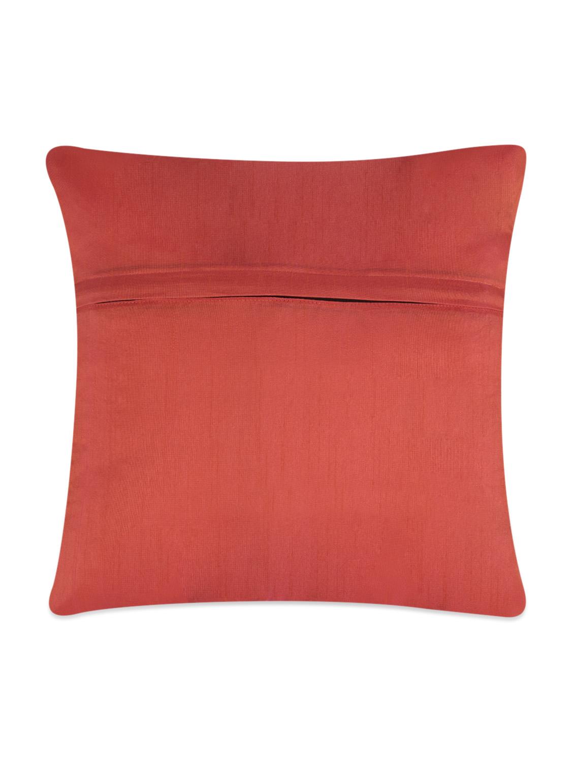 heritage print silk cushion cover - 990691 - Zoom Image - 3