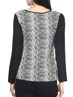 the vanca monochrome printed top - 9932804 - Standard Image - 3