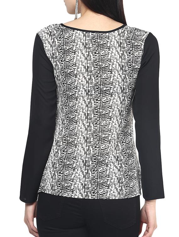 the vanca monochrome printed top - 9932804 - Zoom Image - 3