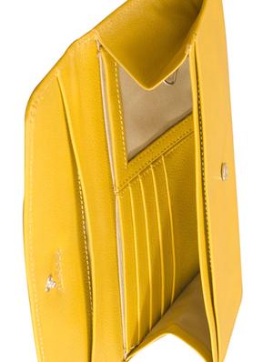 yellow leather wallet - 9936804 - Standard Image - 3