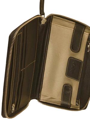 black leather wallet - 9936818 - Standard Image - 3