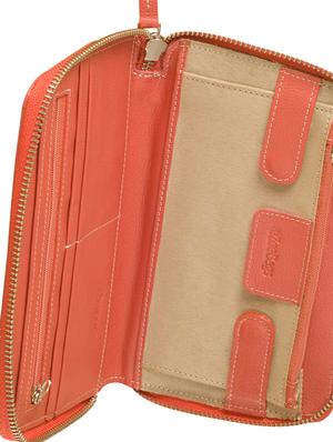 pink leather wallet - 9936824 - Standard Image - 3
